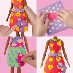 Play-Doh: Set di pasta modellabile Barbie fiori - Hasbro immagine 3