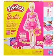 Play-Doh: Set di pasta modellabile Barbie riccioli e fiocchi - Hasbro
