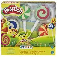 Play-Doh: Set di pasta modellabile lecca-lecca 4 pezzi - Hasbro