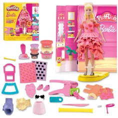 Play-Doh: Set di pasta modellabile sfilata di moda Barbie - Hasbro immagine 2