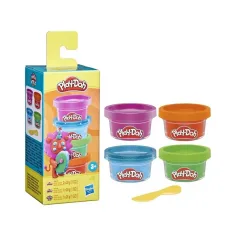 Play-Doh: Set mini di 4 paste modellabili con leone - Hasbro immagine 2