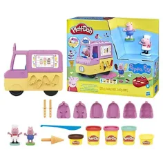 Play-Doh: Set per creare gelati di Peppa Pig con accessori 227g - Hasbro immagine 2