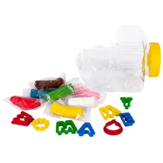 Play-Dough: Heroes set di pasta modellabile con treno 8x15g immagine 2