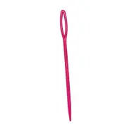 PlayBox: Aghi da ricamo in plastica rosa 100 pezzi da 8 cm