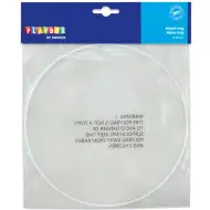 PlayBox: Anello in metallo bianco 20 cm