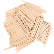 PlayBox: Bastoncini decorativi in legno 86 x 6 x 3 mm confezione da 450 pezzi