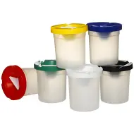 PlayBox: Bicchiere per pulire pennelli in diversi colori 1 pezzo