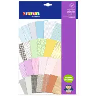 PlayBox: Carta decorativa con motivi, 25 fogli
