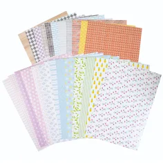 PlayBox: Carta decorativa con motivi, 25 fogli immagine 2