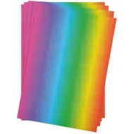 PlayBox: Carte colorate arcobaleno in confezione da 20 pezzi
