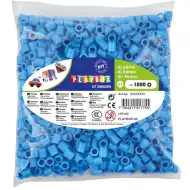 PlayBox: Confezione da 1000 perle stirabili MIDI XL da 9 mm, colore blu