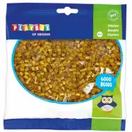 PlayBox: Confezione da 6000 perline termoadesive MIDI da 5 mm color oro