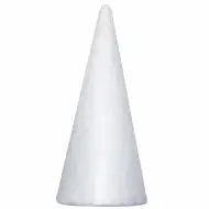 PlayBox: Cono in polistirolo decorativo da 190 mm, 1 pezzo