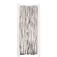 PlayBox: Corda elastica grigio argento in rotolo da 50 metri con spessore di 1 mm