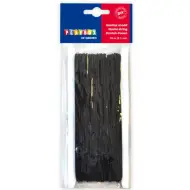 PlayBox: Corda elastica nera in rotolo da 25 metri con spessore di 1 mm