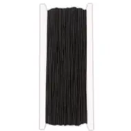 PlayBox: Corda elastica nera in rotolo da 50 metri con spessore di 1 mm