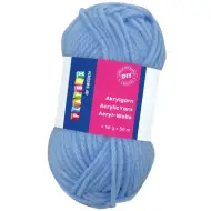 PlayBox: Filato acrilico 50g, 50m, colore azzurro chiaro