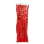 PlayBox: Fili di ciniglia rossi 100 pezzi 6mm