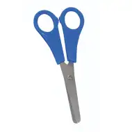 PlayBox: Forbici a punta arrotondata blu 13 cm