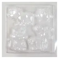 PlayBox: Forma per colata in gesso a forma di animali 17x17cm