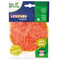 PlayBox: Go Green perline MIDI da 5mm stirabili, confezione da 1000 pezzi, colore arancione