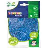 PlayBox: Go Green perline MIDI da 5mm stirabili, confezione da 1000 pezzi, colore blu