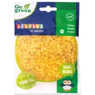 PlayBox: Go Green perline MIDI da 5mm stirabili, confezione da 1000 pezzi, colore giallo