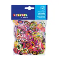 PlayBox: Kit per creare braccialetti in gomma da 1000 pezzi