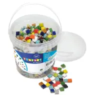 PlayBox: Mosaico creativo colorato mix 12x12mm confezione da 600 pezzi