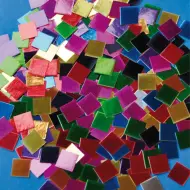 PlayBox: Mosaico di carta in colori metallici set da 10000 pezzi 10x10mm