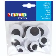 PlayBox: Occhi mobili in due dimensioni, set da 20 pezzi