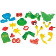 PlayBox: Parti del corpo delle figure set da 100 pezzi
