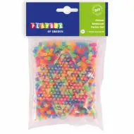 PlayBox: Perline MIDI da 5 mm da stirare - Colori neon confezione da 1000 pezzi