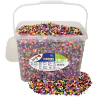 PlayBox: Perline MIDI da 5 mm da stirare, mix colorato da 60.000 pezzi in secchio