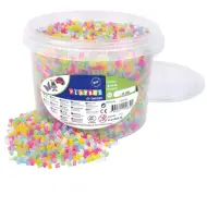 PlayBox: Perline MIDI da 5 mm stirabili, 20000 pezzi in mix trasparente in secchio