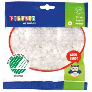 PlayBox: Perline MIDI da stirare bianche da 5 mm, confezione da 6000 pezzi