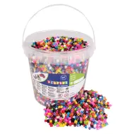 PlayBox: Perline MIDI da stirare da 5 mm, confezione da 10.000 pezzi in 10 colori diversi