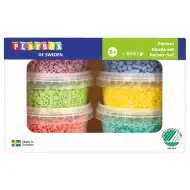 PlayBox: Perline MIDI da stirare da 5 mm in 6 colori pastello, 6000 pezzi