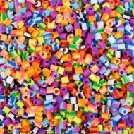 PlayBox: Perline MIDI da stirare da 5 mm, mix di perline a righe da 20000 pezzi in secchio