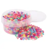 PlayBox: Perline MIDI stirabili da 5 mm, confezione da 1000 pezzi, colori scintillanti