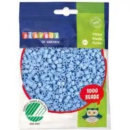 PlayBox: Perline da stirare MIDI da 5 mm, 1000 pezzi, colore blu pastello