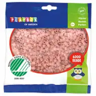PlayBox: Perline da stirare MIDI da 5 mm colore beige chiaro confezione da 6000 pezzi