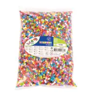 PlayBox: Perline da stirare MIDI da 5 mm, confezione da 10.000 pezzi in mix di colori con 10 diverse tonalità