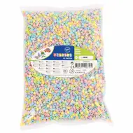 PlayBox: Perline da stirare MIDI pastello da 5 mm, confezione da 10.000 pezzi.