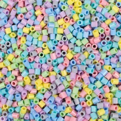 PlayBox: Perline da stirare MIDI pastello da 5 mm in secchio, confezione da 5.000 pezzi immagine 2