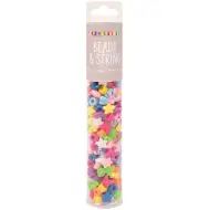 PlayBox: Perline infilabili a forme miste e colorate, 200 pezzi