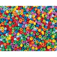 PlayBox: Perline infilabili dai colori vivaci 9mm 1000 pezzi