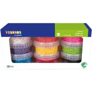 PlayBox: Perline stirabili XL MAXI da 9 mm in 9 colori, 10000 pezzi