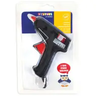PlayBox: Pistola per colla di piccole dimensioni e bassa temperatura con 2 stick di colla da 7 mm