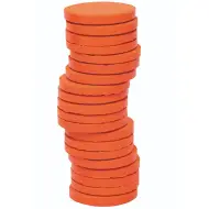 PlayBox: Ricarica acquerello arancione disco 30mm 1 pezzo